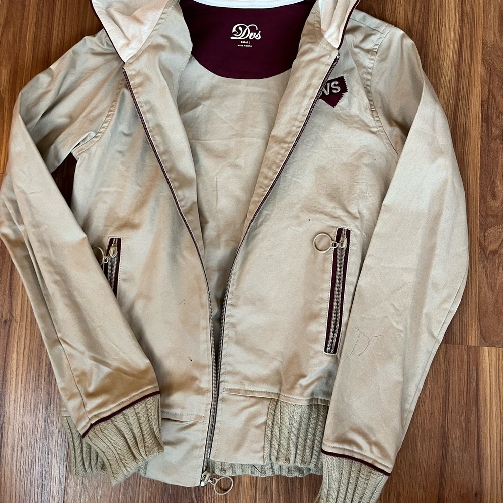 DVS Tan Jacket (Size S)